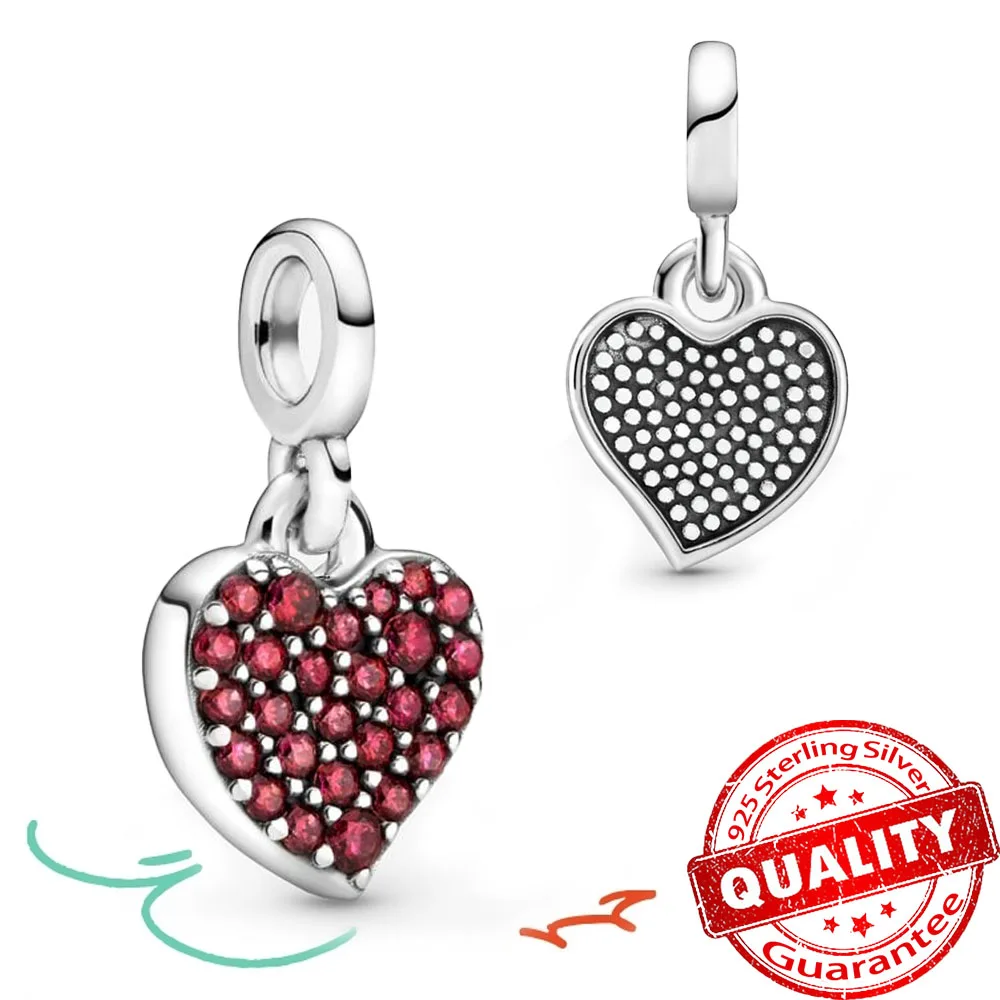 

Fashion ME Love Mini Dangle S925 Silver Fit Original Pandora Me Bracelet DIY Accessories Women Jewelry Gift Making