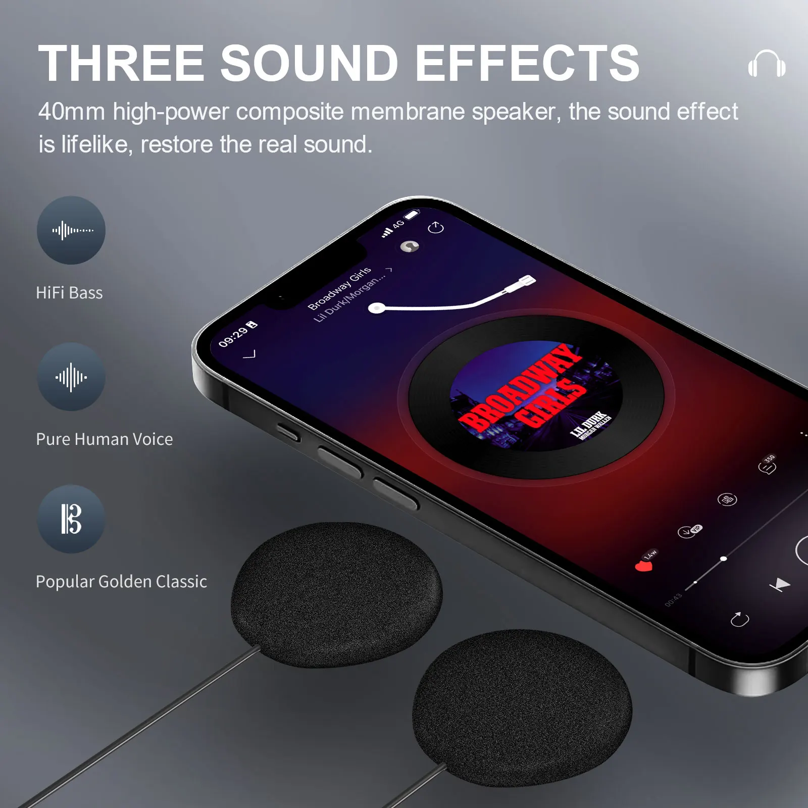 Рисунок 4 - Bluetooth-гарнитура Fodsports F1