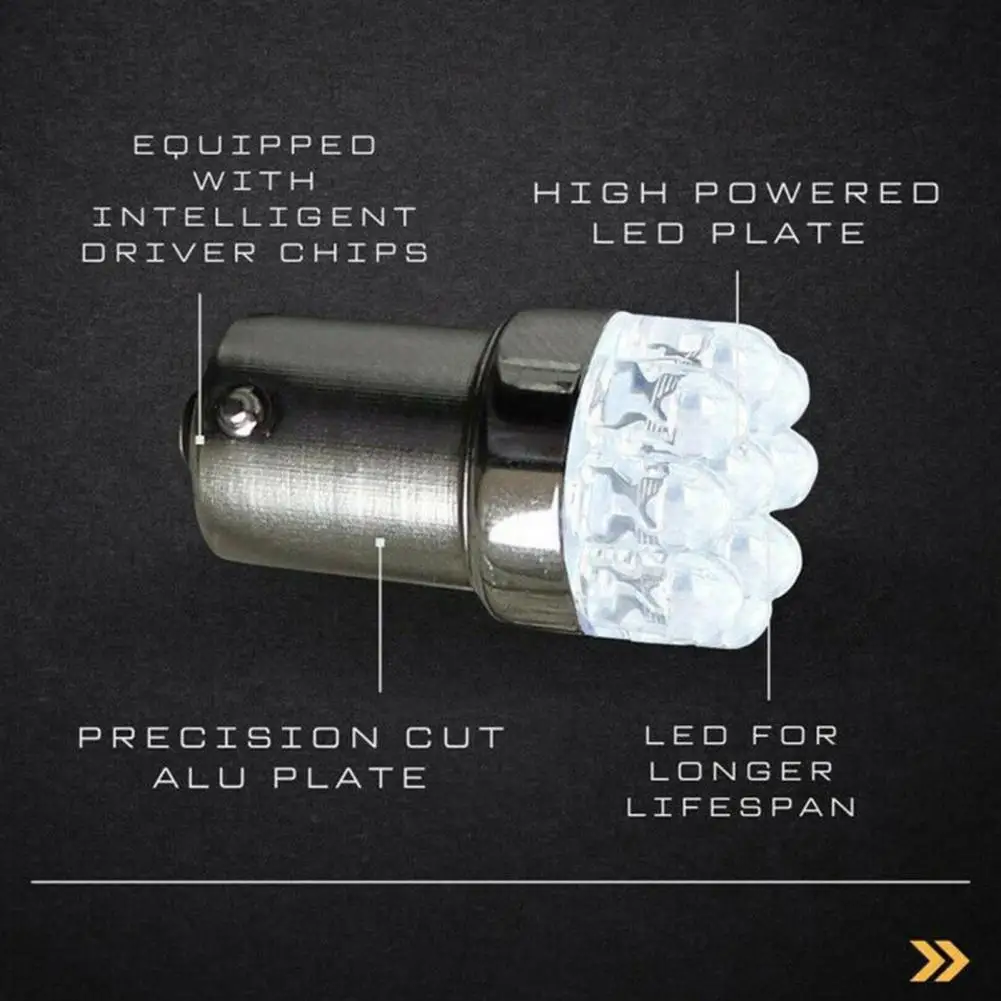 

Brake Light Energy-saving High Brightness 12V 1156 BA15S Car Turn Brake Reverse Signal Bulbs for Van