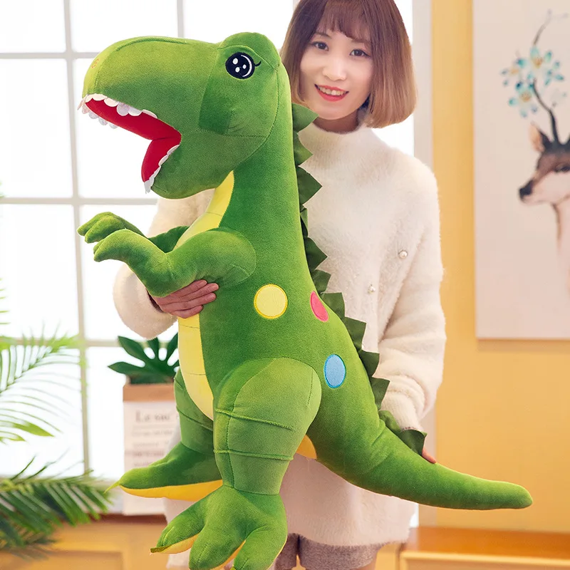 

Zqswkl 45/60/75cm kawaii plush toy wave dinosaur doll children's birthday gift doll pillows hugs stuffed toys