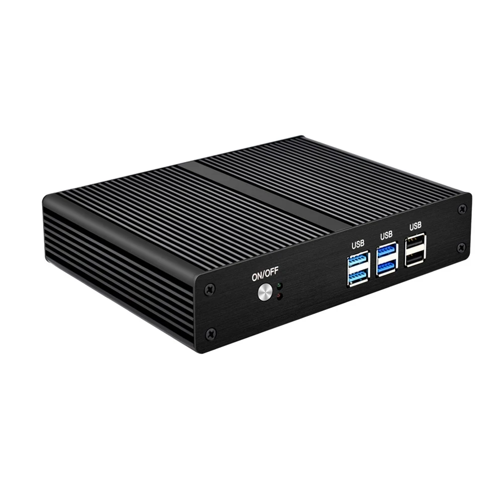 Мини-ПК без вентилятора двухдиапазонный Wi-Fi Gigabit Ethernet VGA HDMI дисплей Intel Core i5 8265U i3