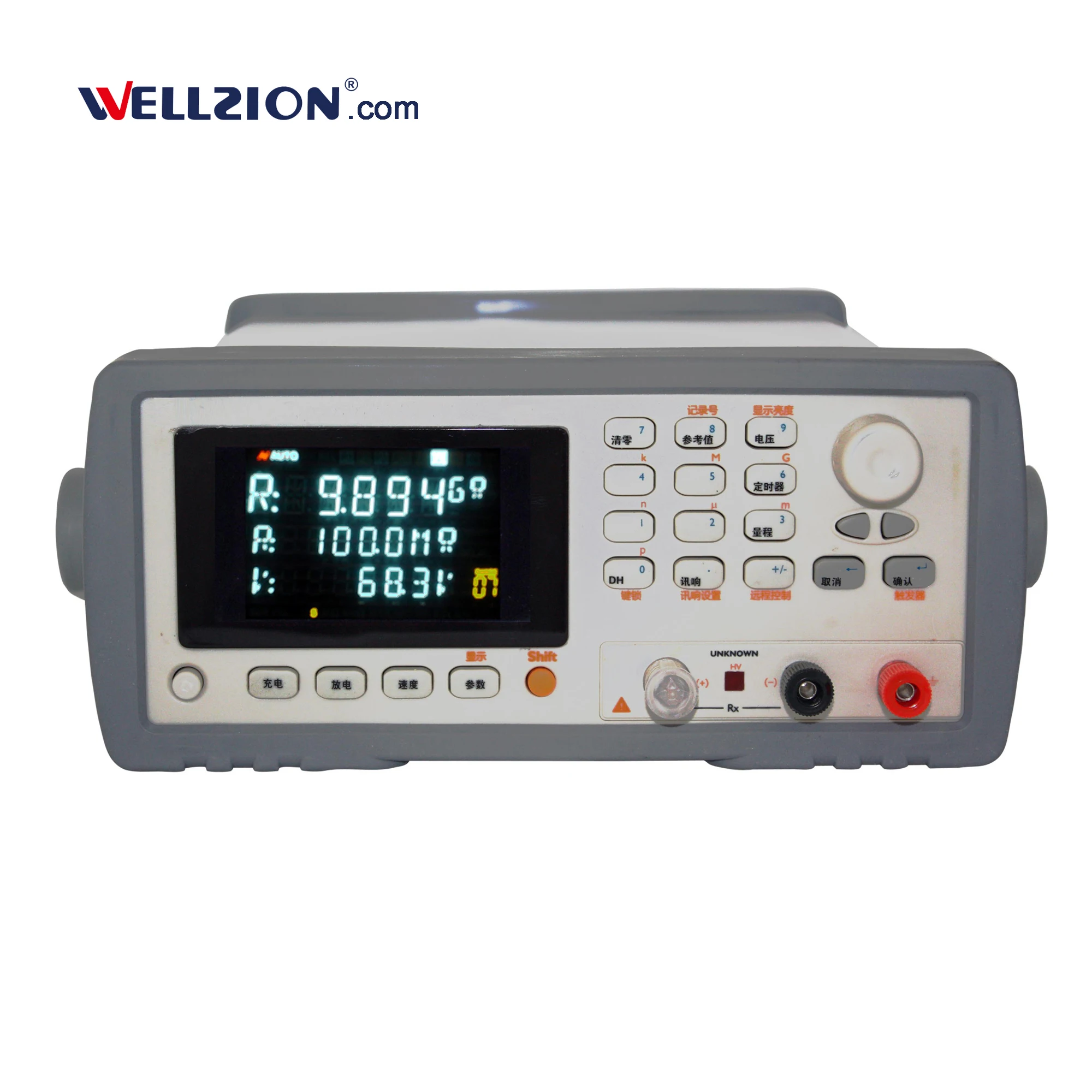 

AT682,10k ohm to 1T ohm 9999 max reading megger resistance meter tester