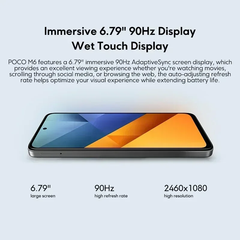 Смартфон Poco M6 6/128ГБ 8/256ГБ global