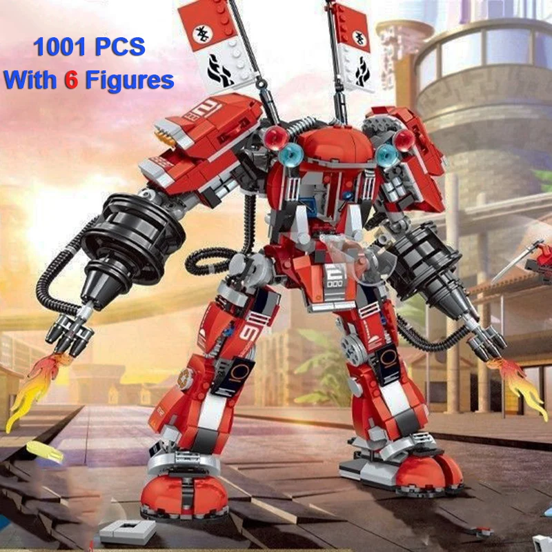 

В наличии Super Mech Fire Flame 70615 Mech Battle Robot, строительные блоки, кирпичи, игрушки для детей, рождественские подарки на день рождения