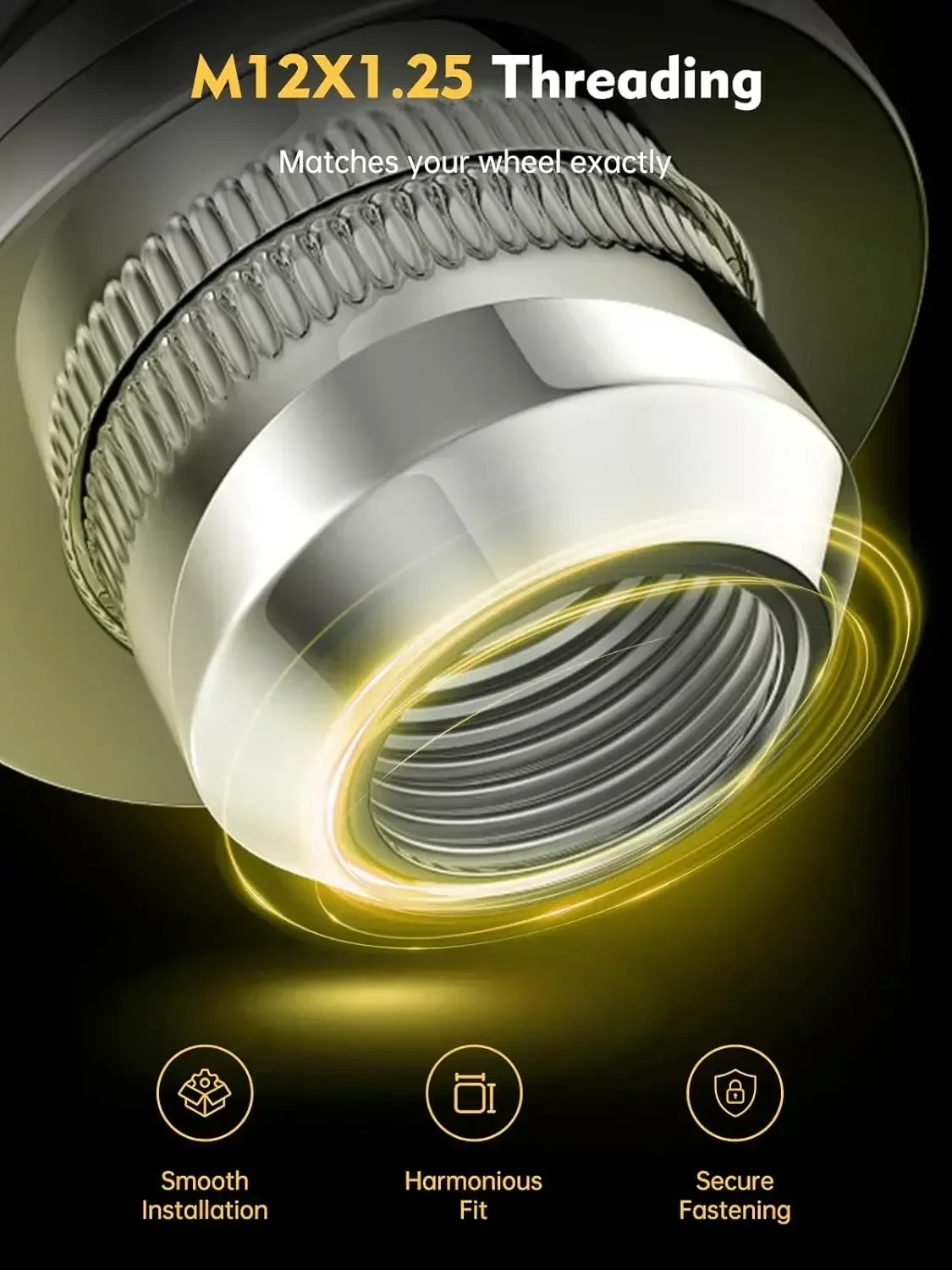 24-компонентная гайка с проушиной m12x1 25 — 1 47 дюйма 13/16 шестигранная OEM Mag Washer