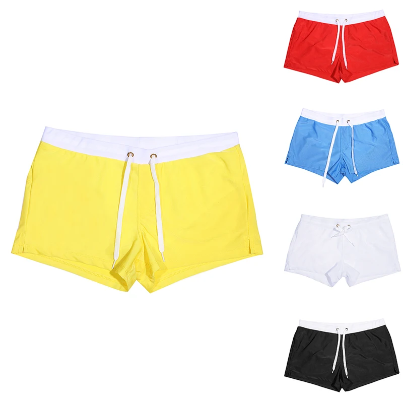 

2023 New Swimwear Men Sexy Swimming Trunks Sunga Hot Swimsuit Mens Swim Briefs Beach Shorts Mayo De Praia Homens Maillot De Bain