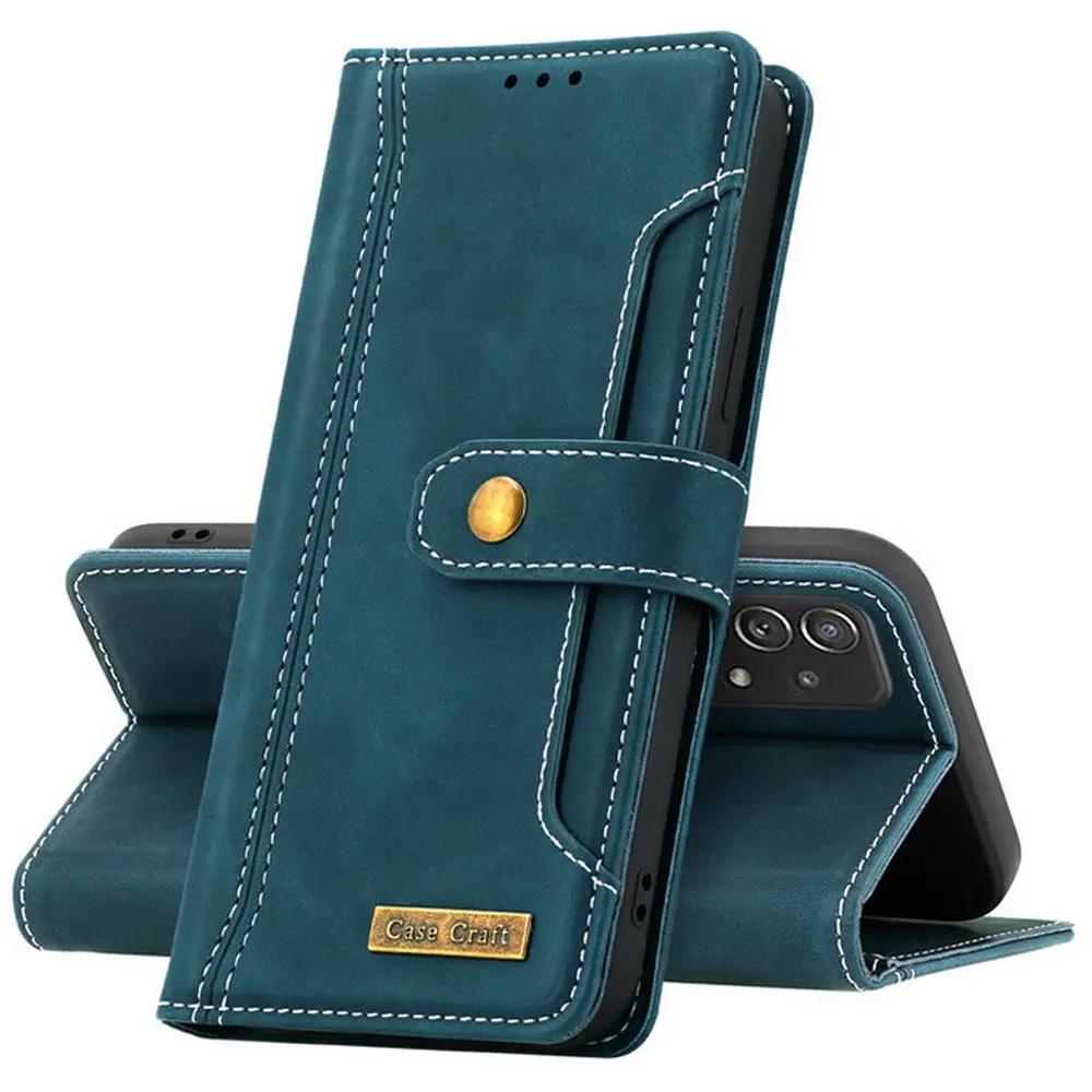 

For Samsung Galaxy A52 S 5G Flip Case Luxury Leather Texture Magnetic Book Cover Samsung A52s Case A52 SM-A526 A525 Wallet Funda