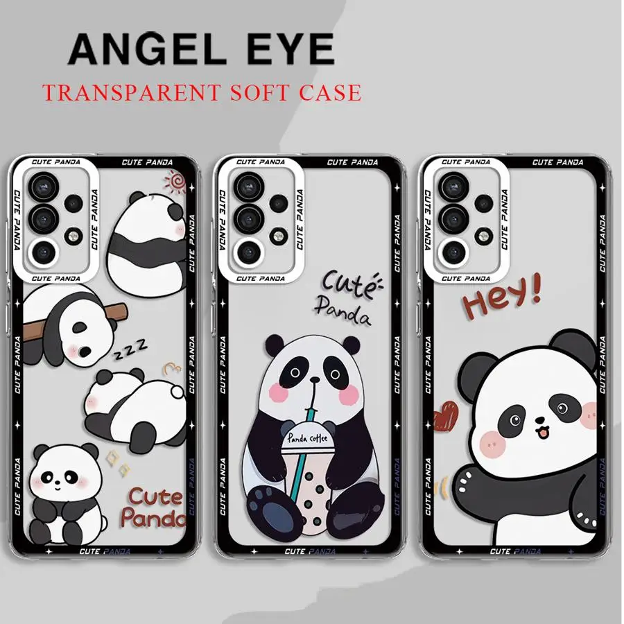 Милая панда для Motolora Moto G32 G73 G52 G71 G72 Edge 40 чехол телефона G22