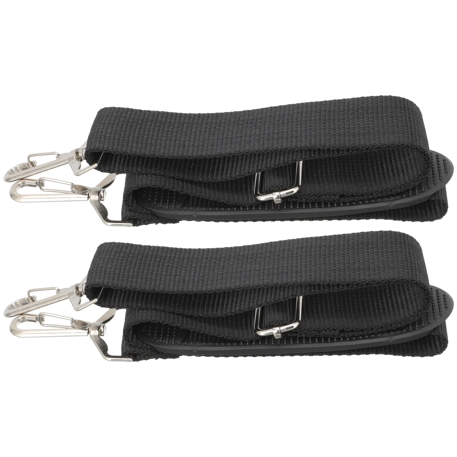 

2 Pcs Violin Case Strap Musical Instrument Pouch Adjustable Handbag Holder Shoulder Durable Portable Metal Carrying Guitar