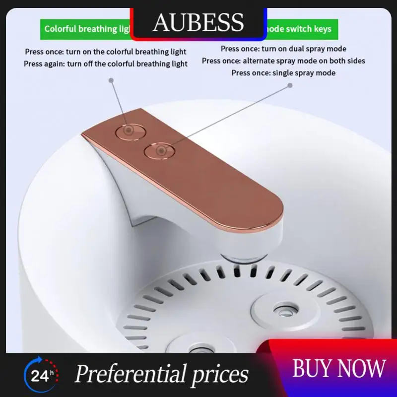 

Увлажнитель воздуха ультразвуковой с питанием от USB и двумя насадками