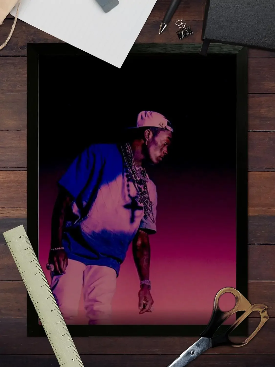 Lil uzi vert Холст Художественный постер Настенная живопись Печать Современные