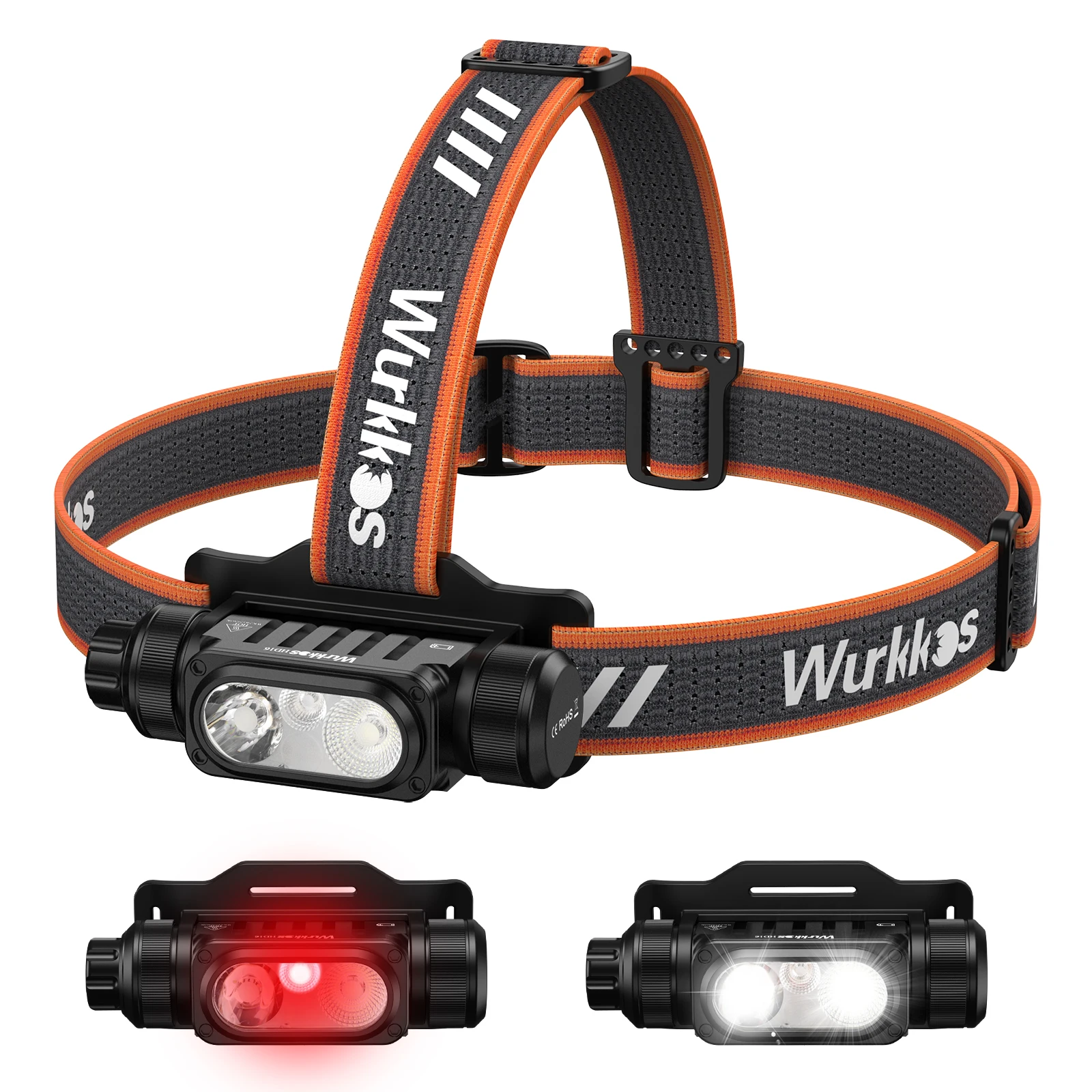 Wurkkos HD16 Налобный фонарь красный свет