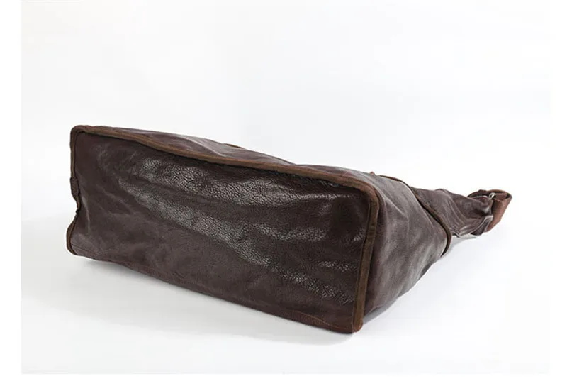 Fashion designer natural real leather men shoulder messenger bag high-quality soft cowhide multifunction large capacity handbag