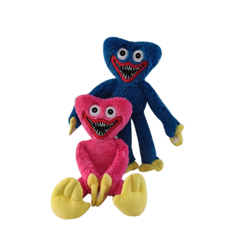 Huggy Wuggy плюшевая игрушка мягкая Набивная с Маком игровой персонаж искусственная