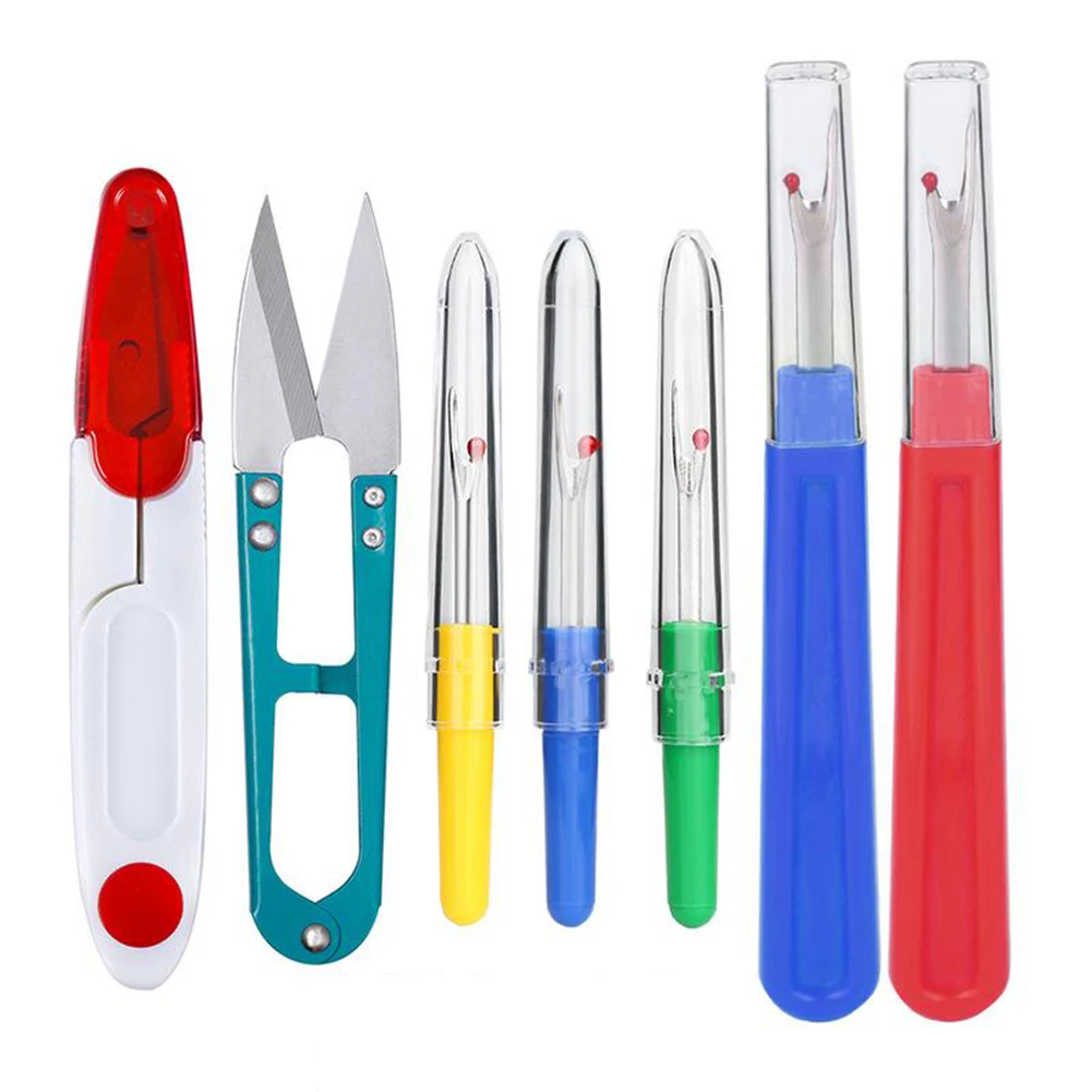 

Embroidery Sewing Seam Ripper Sewing Tools 4pcs Metal Plastic Quilting