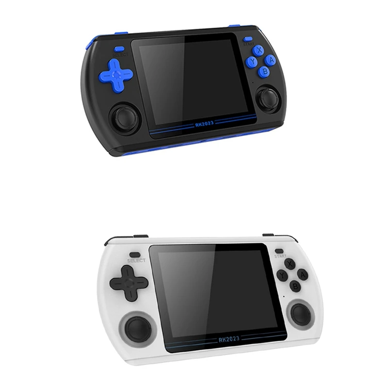 

POWKIDDY RK2023 3.5 Inch IPS Screen Retro Handheld Game Console 16G+128G HD Rocker Arcade Home PSP Handheld Game Console