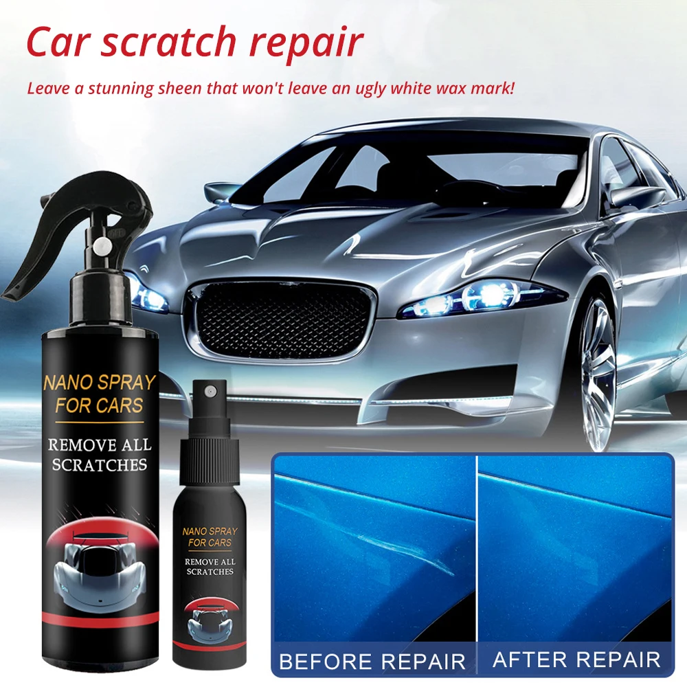 

Nano Car Scratch Spray Repair Polishing Ceramic Care Coating Cleaning Agent Remove Stains Tool Auto Accessorie Wash Gloss Curing
