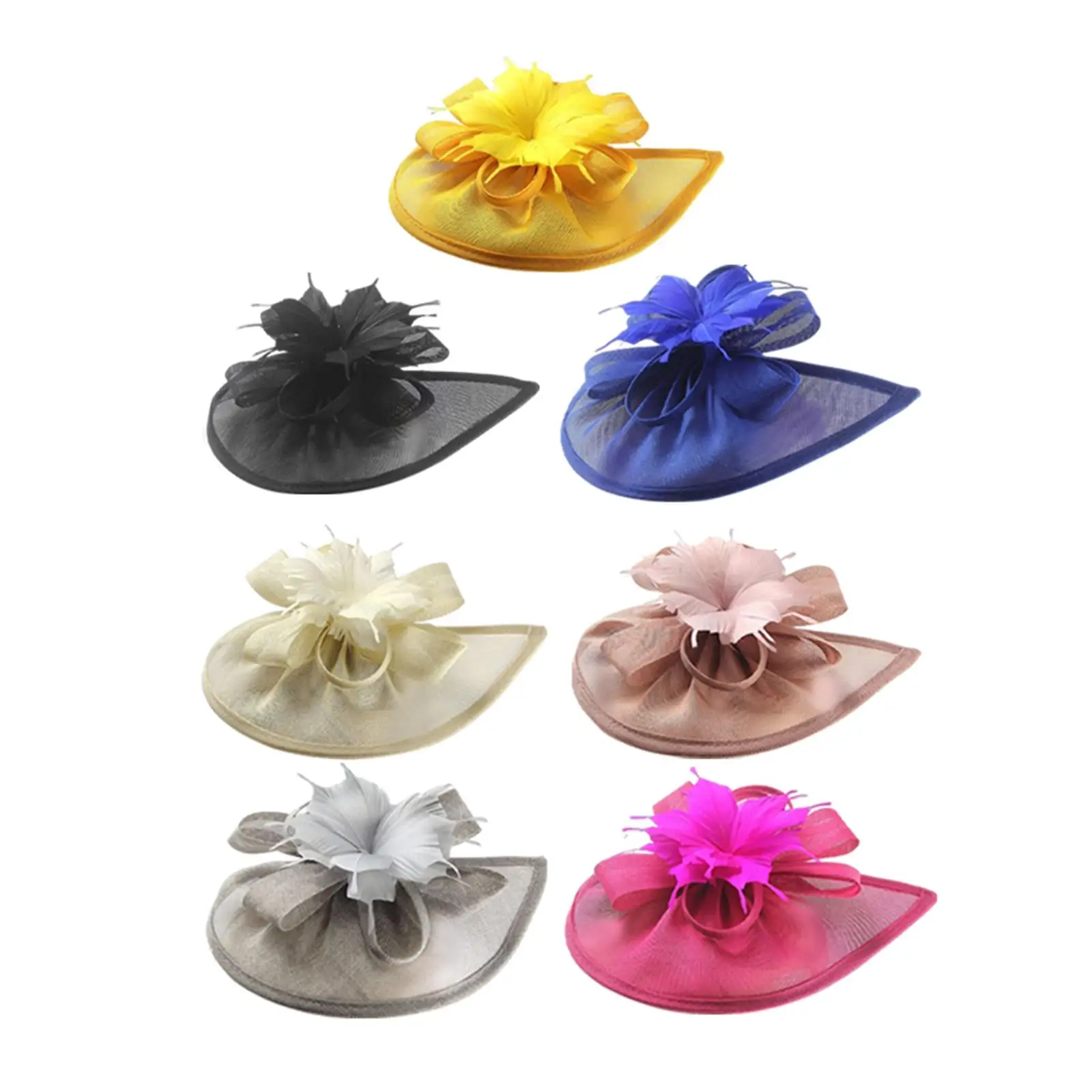 

Fascinator Hat Kentucky Derby Women Girls Cocktail Tea Party Headpiece tiara Hat