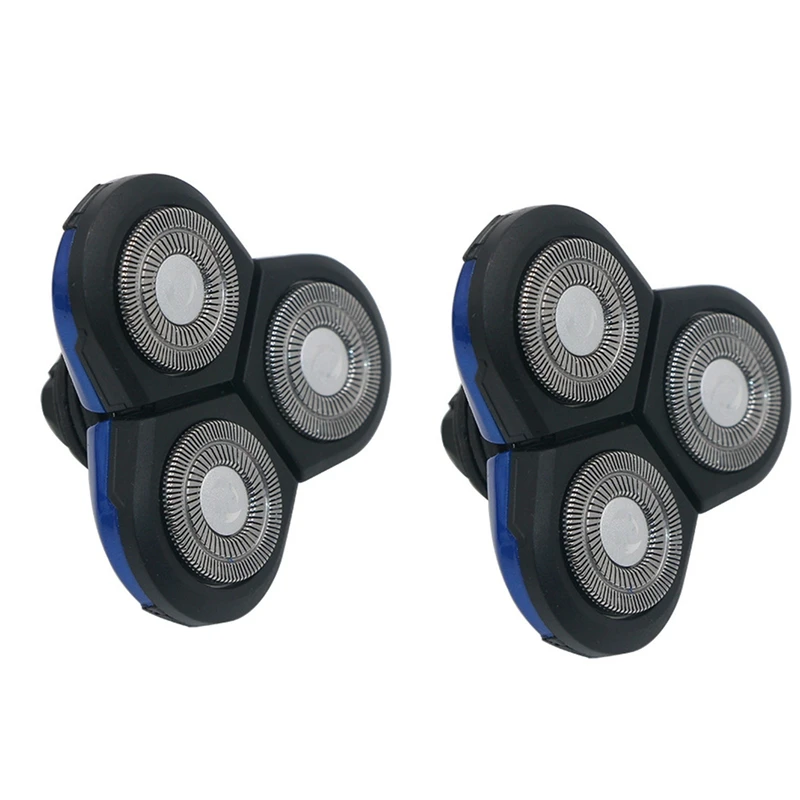 

2X RQ11 Shaver Head For RQ1150 RQ1160 RQ1180 RQ1141 RQ1131 RQ1151 RQ1150X RQ1160X RQ10 RQ12 SH70 Blue