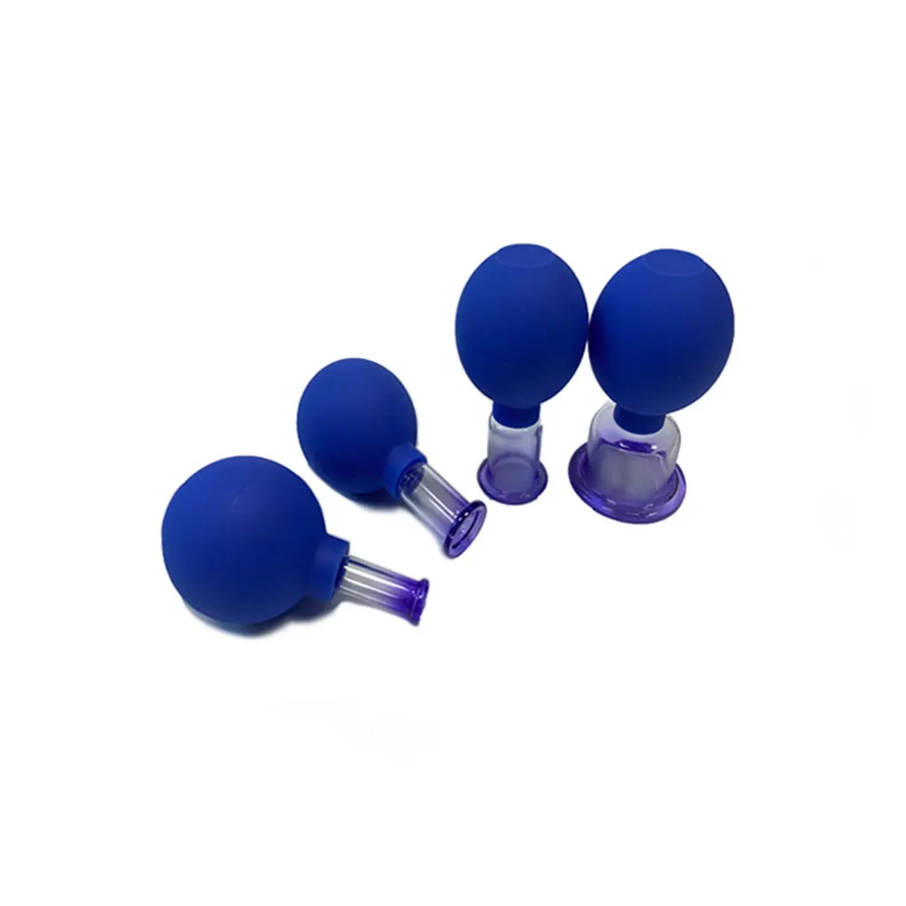 

4pcs Cupping Tool Professional Safety Personal Care Women Men Using Household Face Body Therapy Cups Accessory