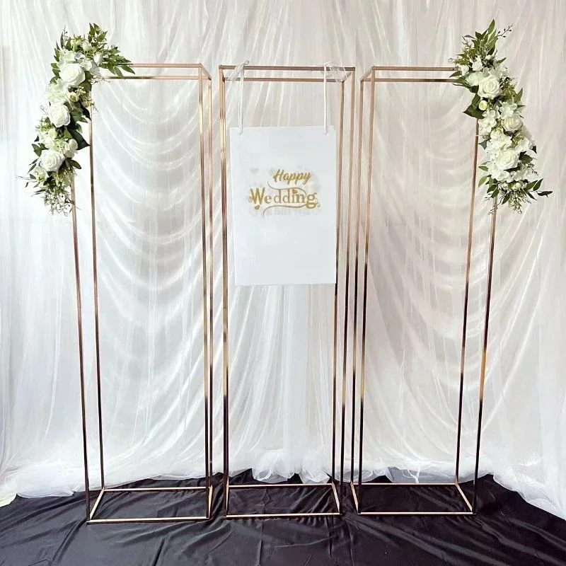 Высокая свадебная арка железная колонна плинтусная воздушная фон для сцены на