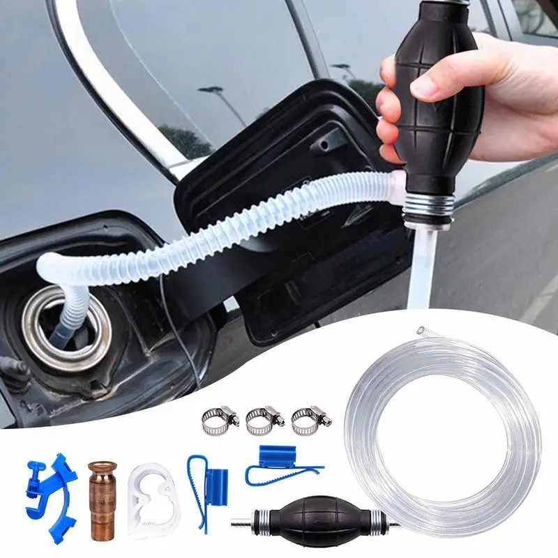 

Набор насосов для переноса сифона, ручной топливный насос, экстрактор воды, аквариумный, Gaso-line, инструмент для переноса жидкости с шлангом