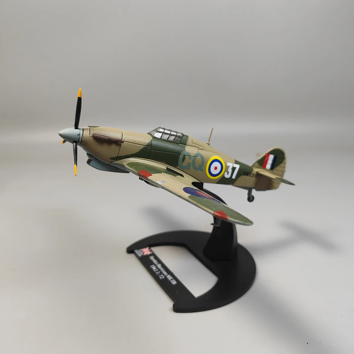 1:72 Вторая мировая война, британский MKII, ураган, модель истребителя, литой под давлением сплав, классические ностальгические игрушки, сувенирные подарки, коллекция дисплея (art.: 3920d2fe0c5ce) - 3920d2fe0c5ce