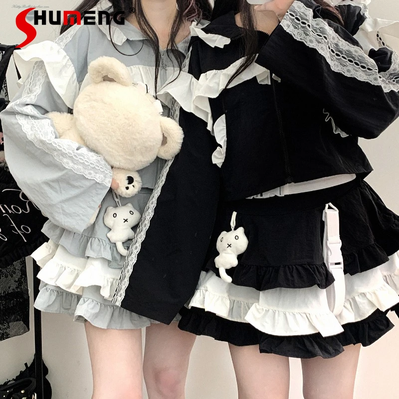 2024 осень-зима новая японская Лолита милая и спортивная серия Mine функциональный