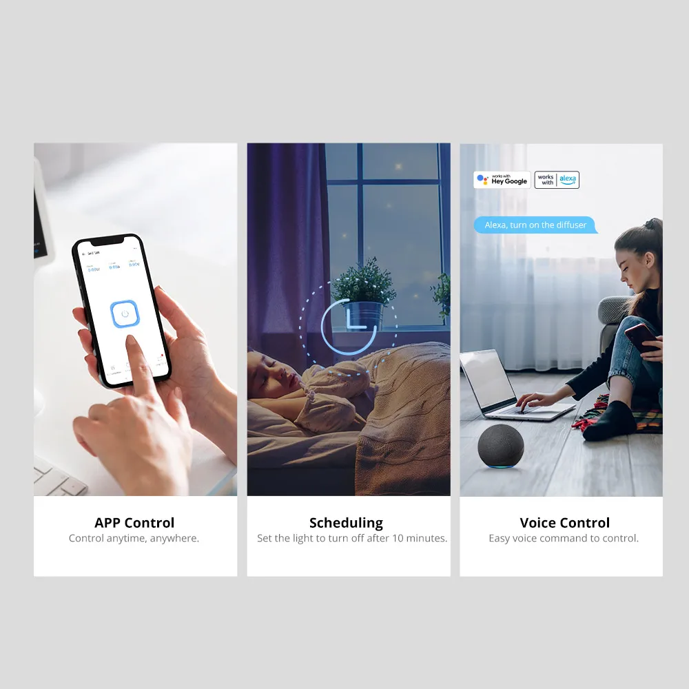 Смарт-розетка SONOFF S40/S40 Lite 15 А Wi-Fi