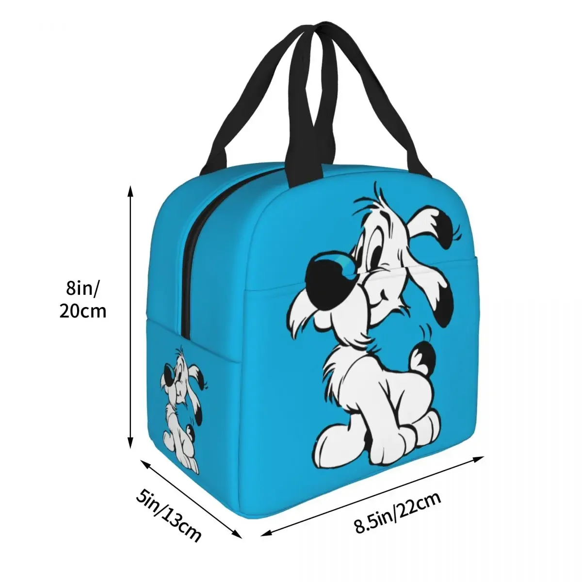 Изолированный Ланч-бокс Asterix и Obelix сумка-холодильник для собак Dogmatix Idefix Ideafix