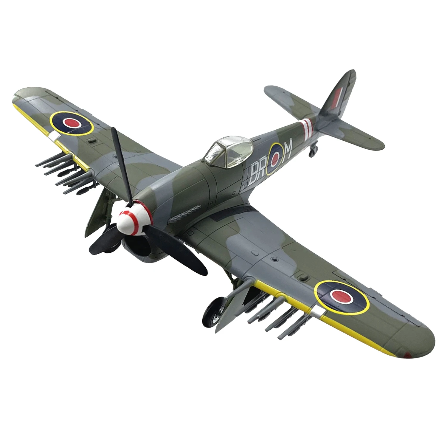 

Scale British MK.1B Militarized Combat Fighter Aircraft Plastic Model 1:72 Toy Gift Collection Simulation Display