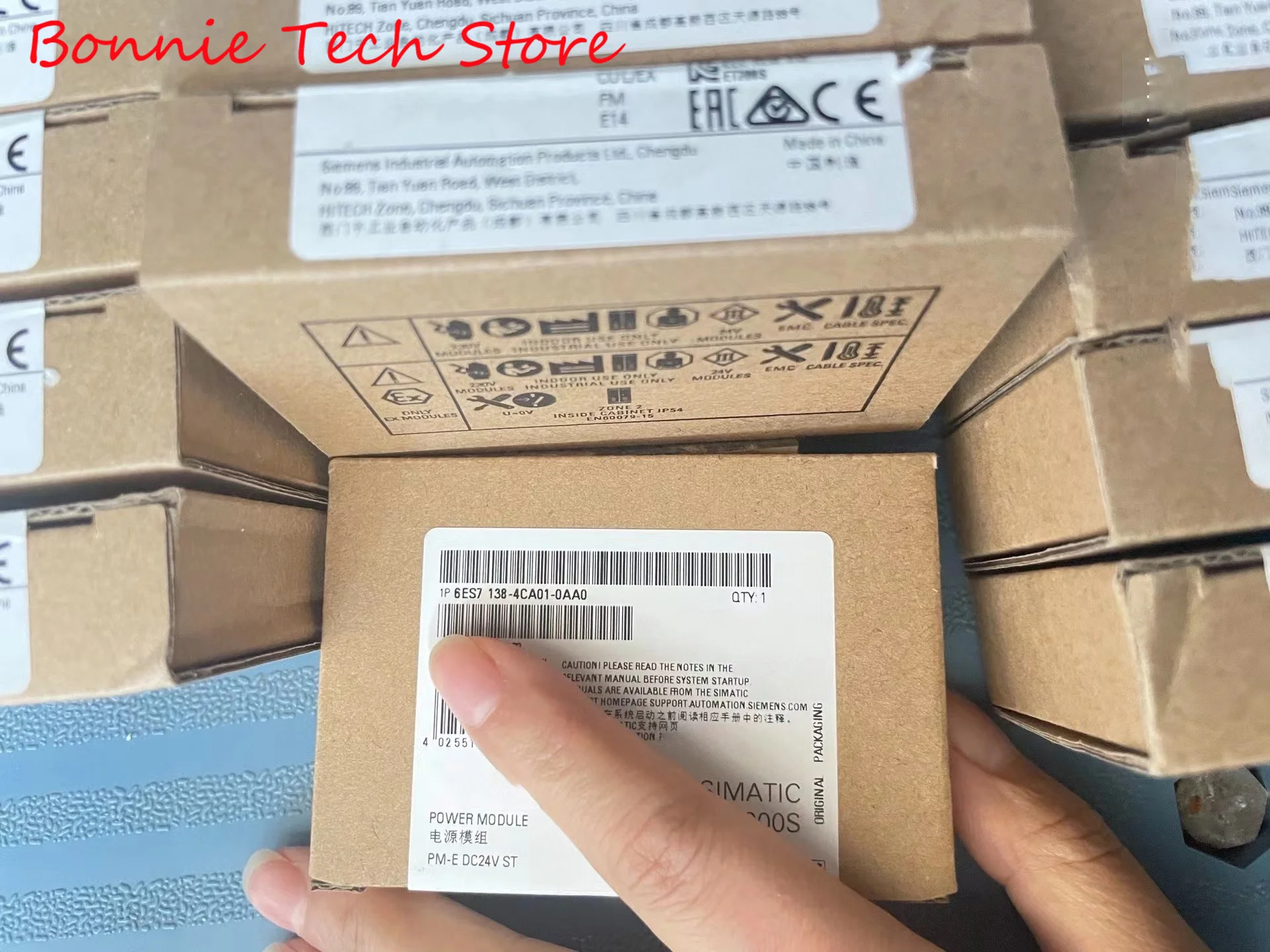 

6ES7138-4CA01-0AA0 for SIEMENS SIMATIC DP, PM-E power modules for ET 200S; 24 V DC with diagnostics