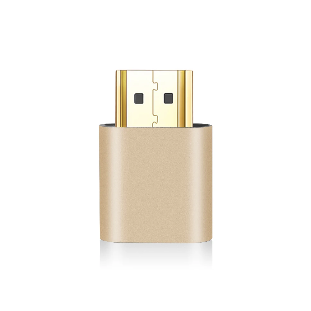 

4K HDMI-совместимый виртуальный дисплей HD DDC EDID манекен разъем EDID дисплей Чит Виртуальная вилка HDMI-совместимый манекен эмулятор адаптер
