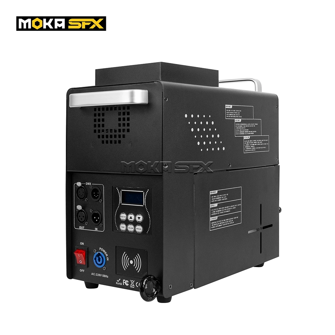 

MOKA SFX LED Fog Machine1500W DMX512 Control Smoke Machine Professional Stage Effect Equipment Decorations Stage Effect