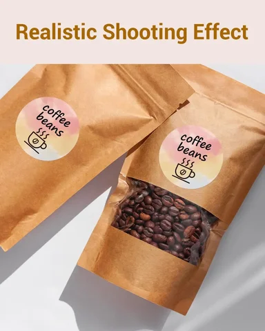 Phomemo круглая квадратная термоэтикетка, наклейка, ярлыки для доставки, цветная клейкая бумага для рекламы, подходит для D520 PM241-BT принтера