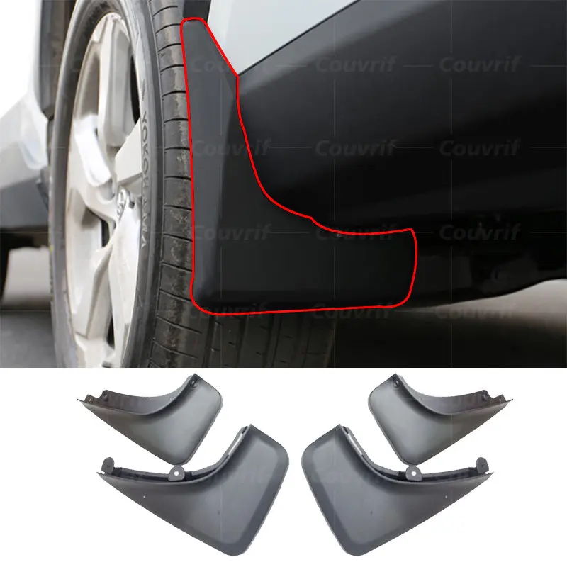 

High Quality Car Tire Fender Mud Flap For JEEP Cherokee 2019-2020 Anti-splash Splash Guards Auto Exterior Mudguards Accessoires