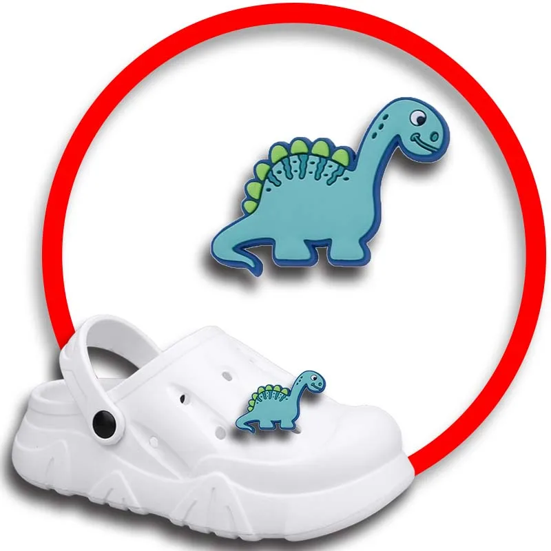 Комплект булавок для Crocs шармы аксессуары обуви украшение динозавра джинсы
