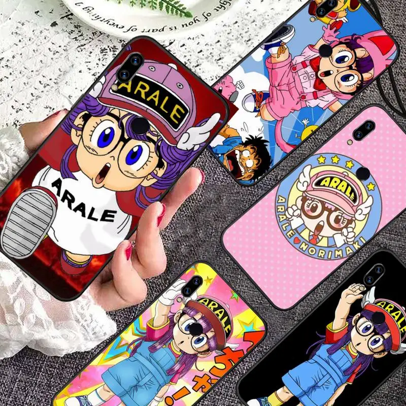

ARALE girl Manga cute Phone Case For Xiaomi Redmi note 7 8 9 11 i t s 10 A poco f3 x3 pro lite funda shell coque cover