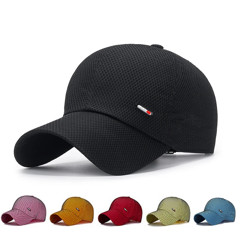 Men's Caps Outdoor Golf Fishing Hats for Men Women Quick Dry Waterproof Women Men Baseball Caps Adjustable Sport Summer Sun Hats