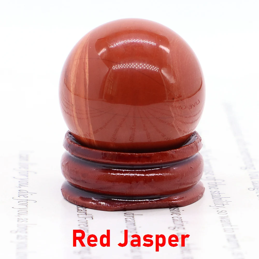 

30 мм натуральный красный яшмовый шар, полированный массажный шар, рейки, исцеление, украшение для дома, сфера, хрустальные к...