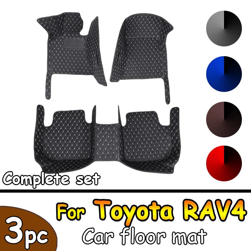 

Автомобильные коврики для Toyota RAV4 Vanguard XA30 2006 ~ 2012, автомобильные прочные коврики, роскошный кожаный коврик, коврик для защиты от грязи, автомобильные аксессуары