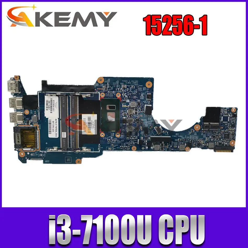 

15256-1 448.07M07.0011 For HP Pavilion x360 13-U M3-U 13T-U Motherboard 903236-001 903236-601 903236-501 with i3-7100U CPU