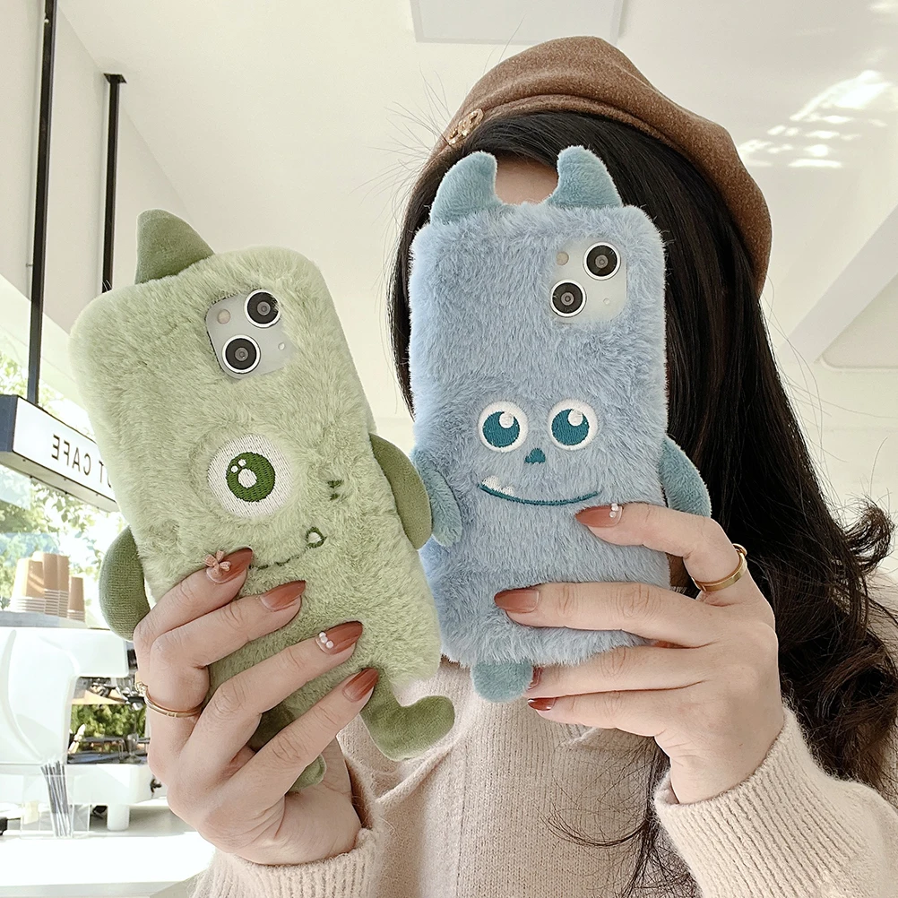 

Plush Fluffy Fur Case for Samsung Galaxy A04 A14 A12 A32 A52 A72 A13 A02 A02S A03 Core A03S A42 A22 A11 Cover Shell Coque Fundas