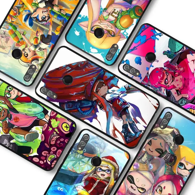 

RuiCaiCa Splatoon Phone Case for Samsung A51 A30s A52 A71 A12 for Huawei Honor 10i for OPPO vivo Y11 cover
