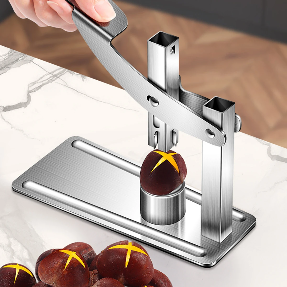 Зажим для каштана из нержавеющей стали открывалка рта пресс зажим креативный