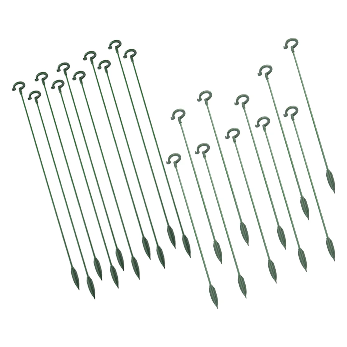 

20 шт. 27 см 37 см зеленый Стекловолоконный томатный стебель для растений поддержка лепестков решетка для садоводства подставка для клетки для...