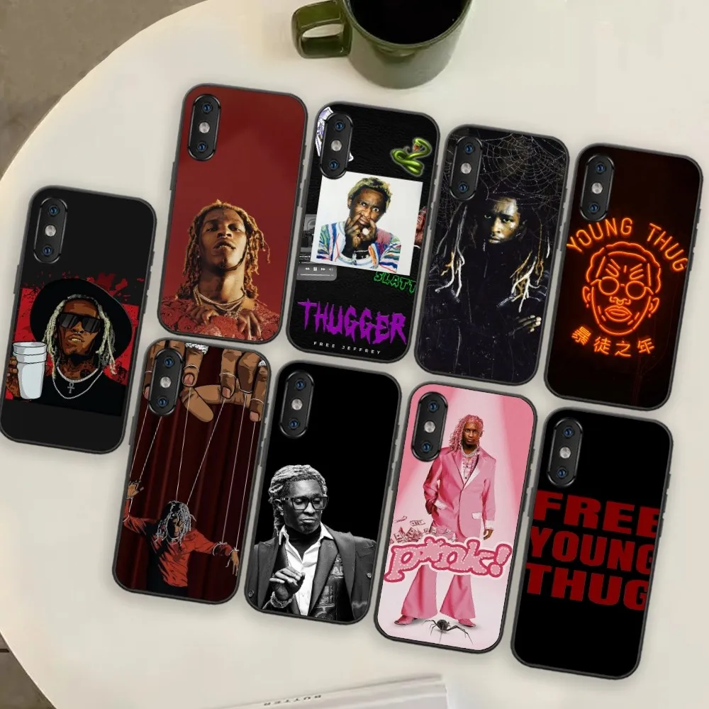 Чехол для телефона Young T-Thug rap Xiaomi Redmi K40 pro 12S ULTRA 5G черный чехол