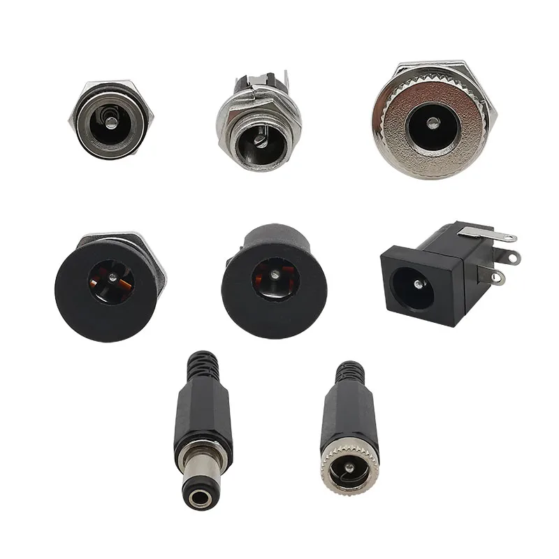 Разъемы питания постоянного тока 5 5x2 1 мм 10 шт.