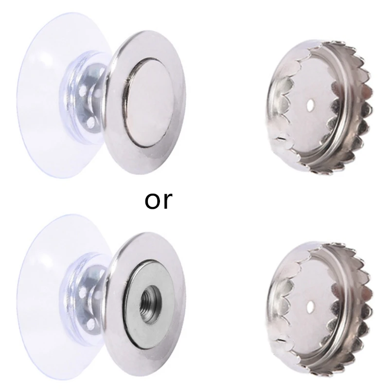 

Strong Magnetic Soap Holder Wall Mounted Soap Holder Suction Cup Storage Soap Dish for Bathroom Punch-free Install G6KA