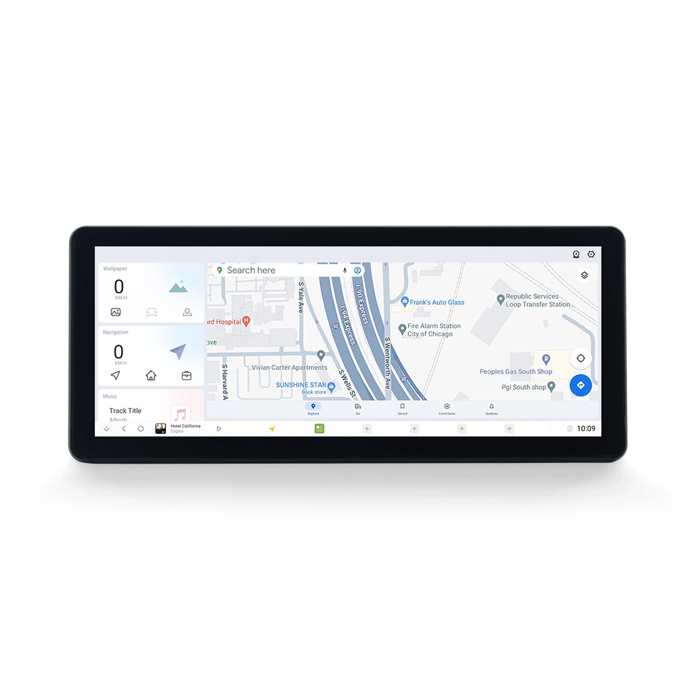 Автомобильный радиоприемник мультимедийный плеер GPS-навигация стерео авторадио